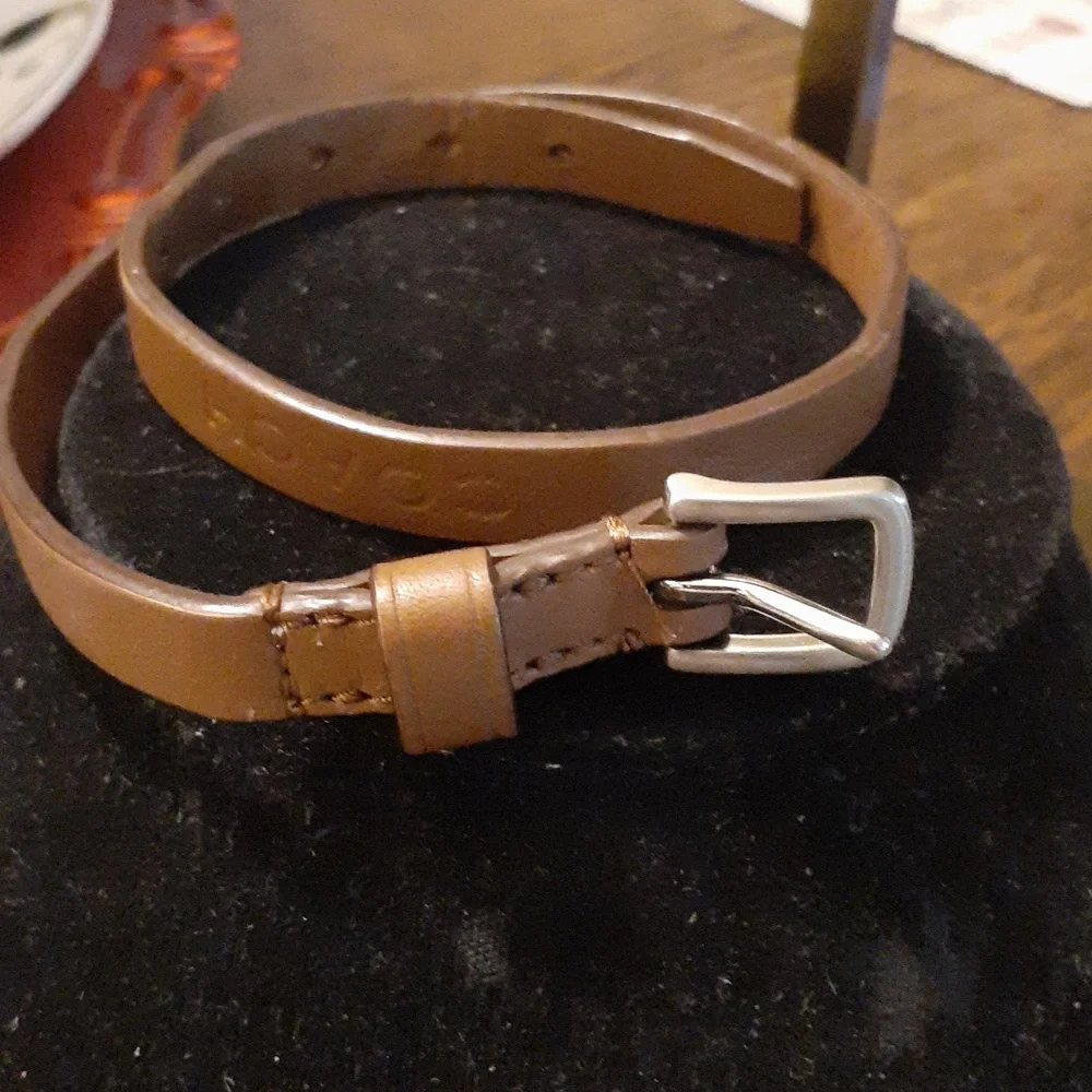 COACH NWOT WRAPPED AROUND LEATHER STRAP BRACELET UNISEX